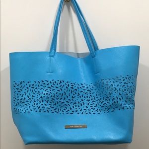 Vince Camuto Die Cut Large Tote Bag “flaw”